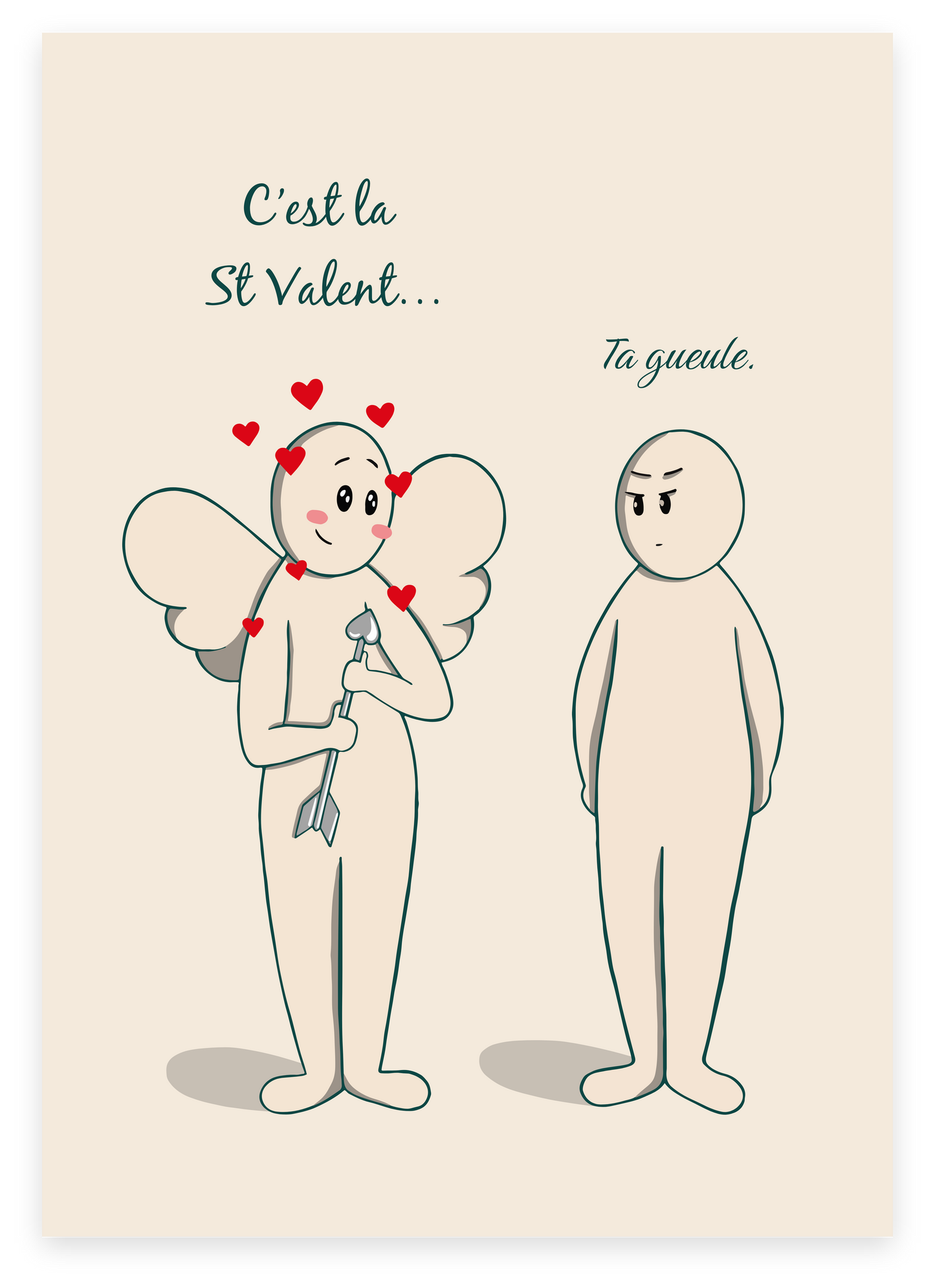 Carte "anti saint-valentin"