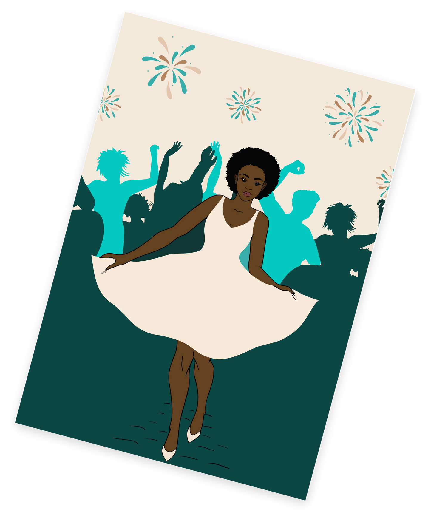 Carte "Personnages festifs"