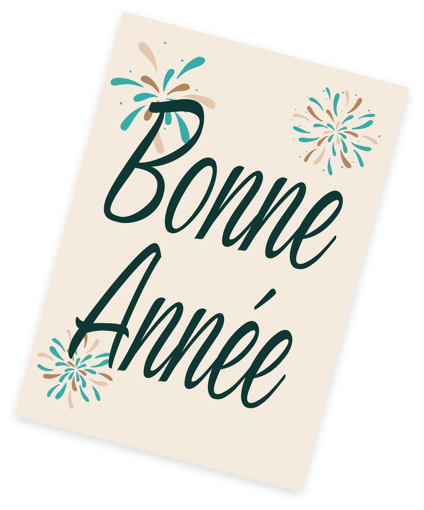 Carte "Bonne année"