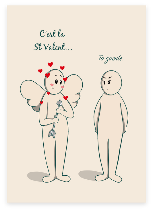 Carte "anti saint-valentin"